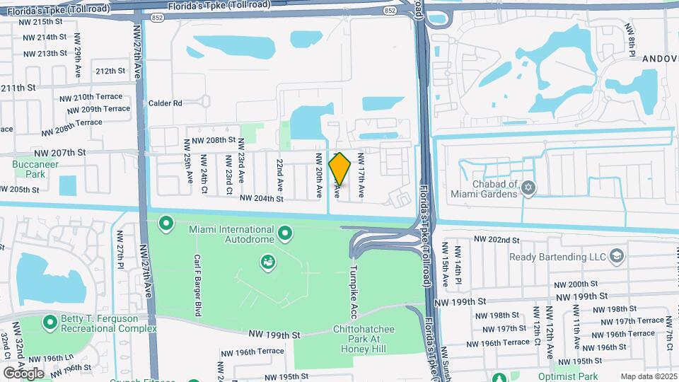 20443 NW 19th Ave, Unit A3 Mapa y Detalles de la Ubicación