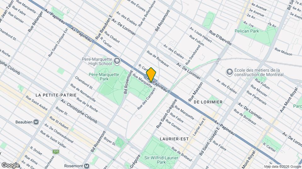 5735 Marquette Rue Map and Location Details