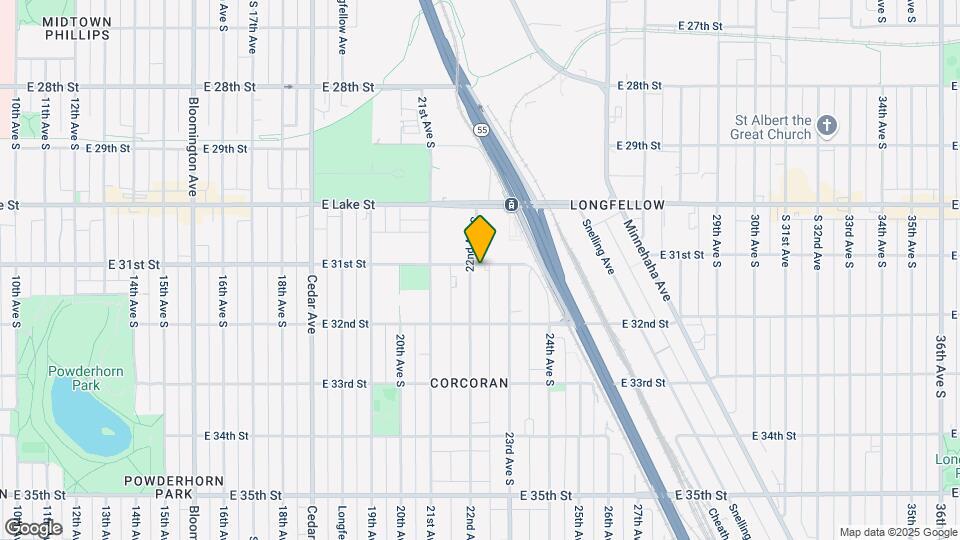 3105 22nd Ave S Map and Location Details