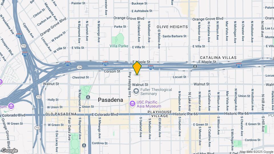 265 N Oakland Ave Mapa y Detalles de la Ubicación