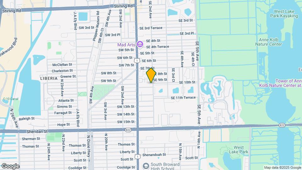 47-49 SE 10th Ter Mapa y Detalles de la Ubicación