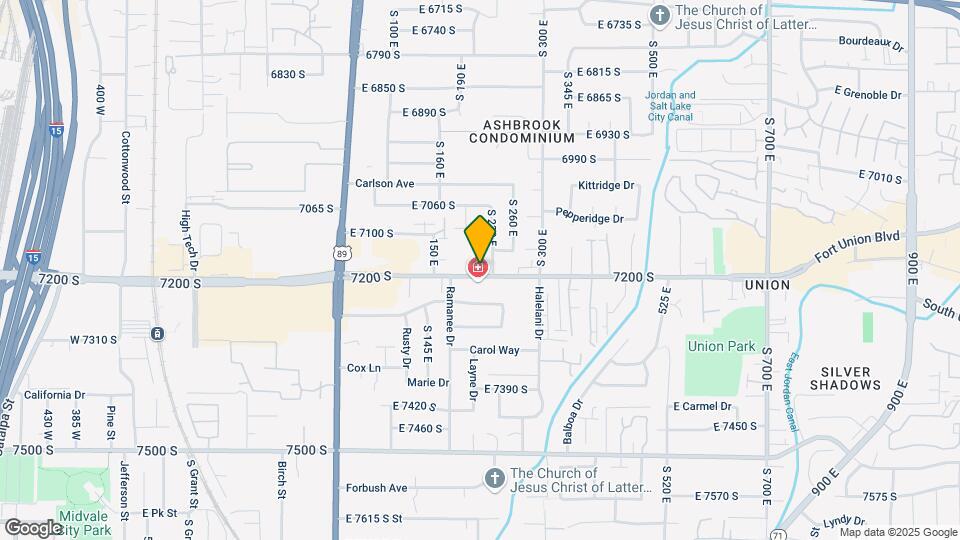 221 E Fort Union Blvd Mapa y Detalles de la Ubicación