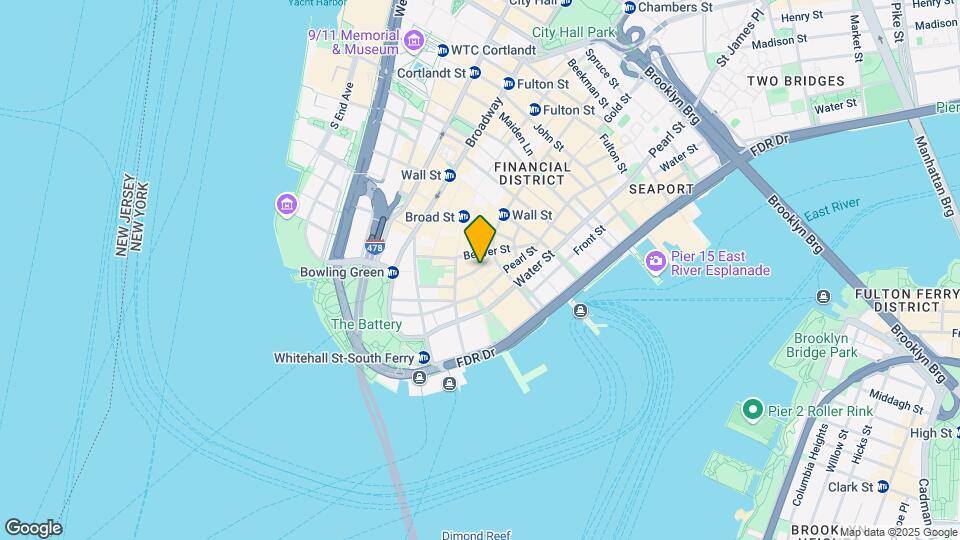 15 S William St Mapa y Detalles de la Ubicación