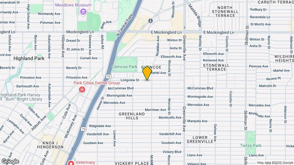 5442 Longview St Map and Location Details
