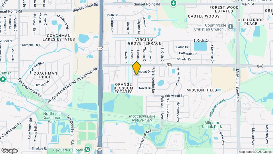 1512 Pineapple Ln Map and Location Details
