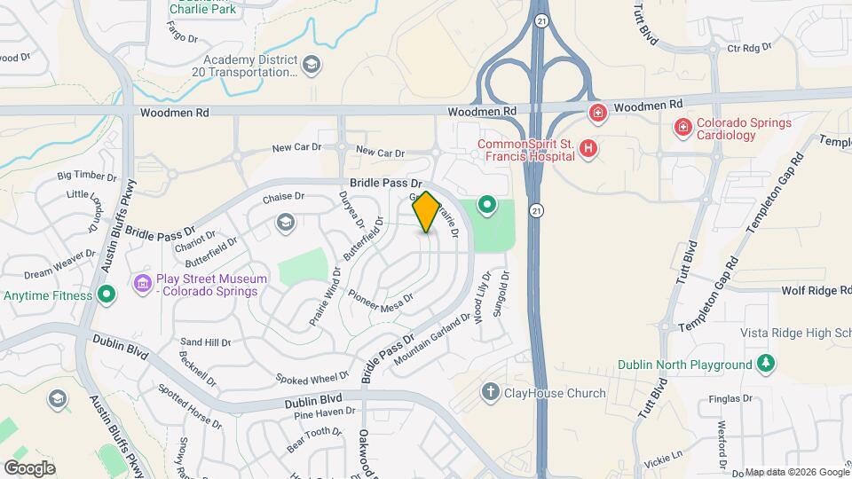 7015 Cabriolet Dr Map and Location Details