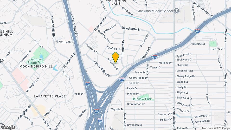 7722 Pinebrook Dr Map and Location Details