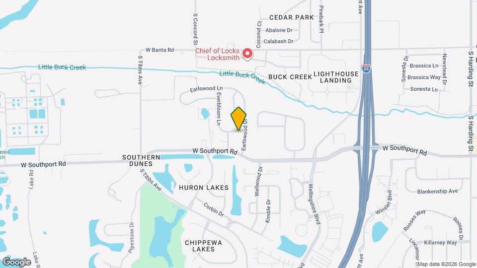 2823 Everbloom Pl Mapa y Detalles de la Ubicación