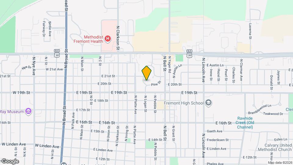 1944 Elm St Map and Location Details