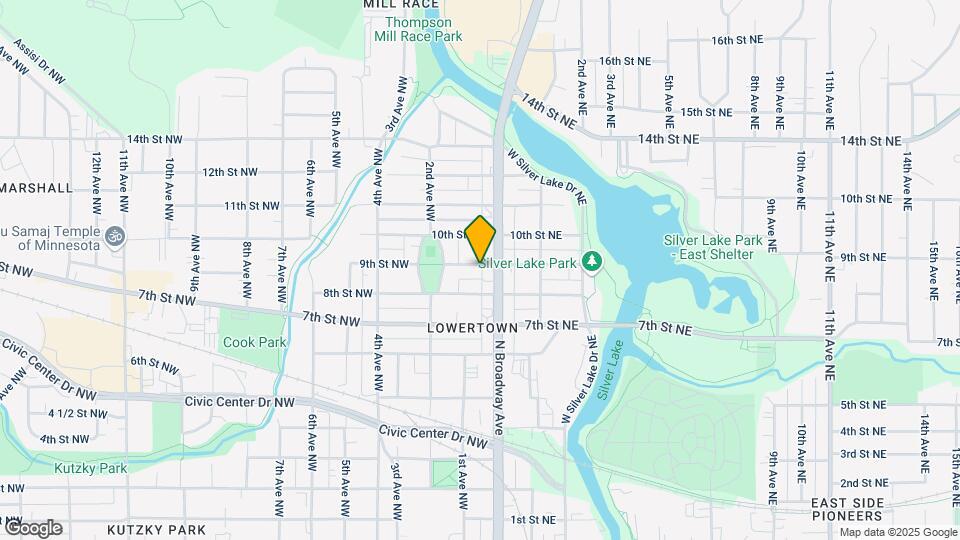 14 9th St NW-Unit -B Map and Location Details