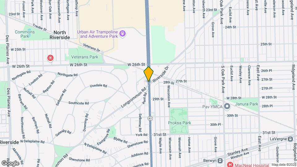 3144 S Harlem Ave Map and Location Details