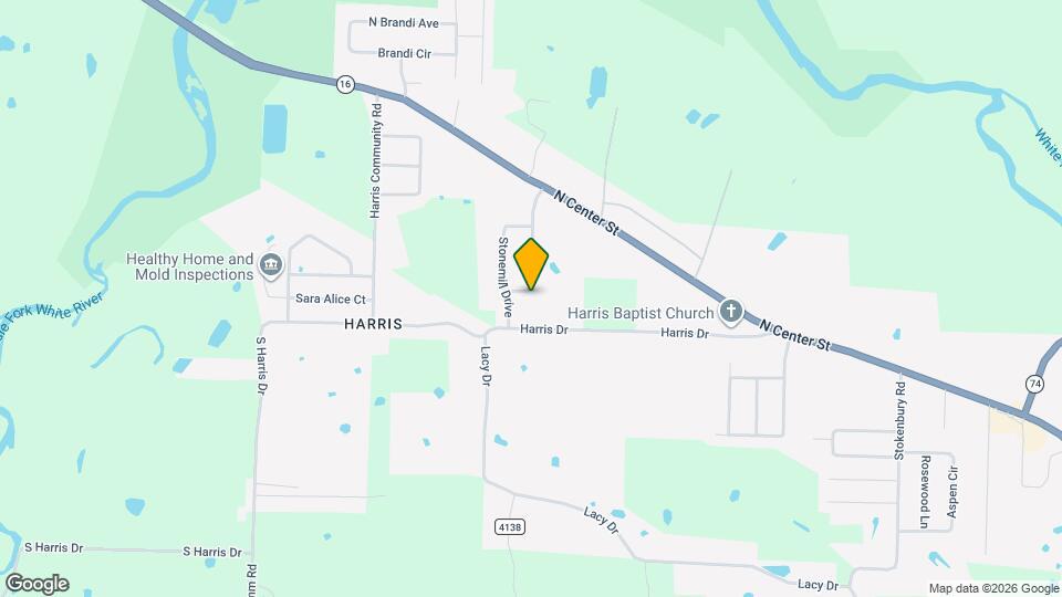 1971 Stonegate Dr Map and Location Details