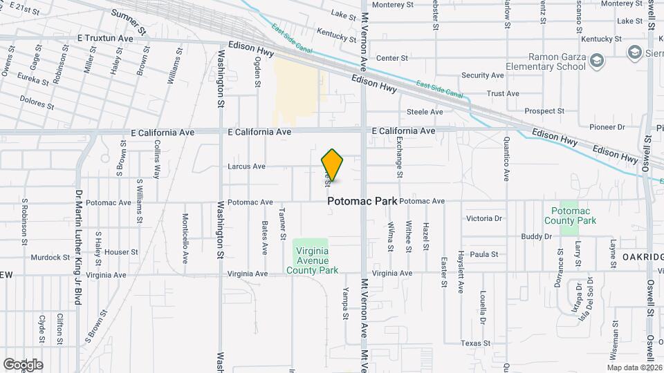 820 Moore St Map and Location Details