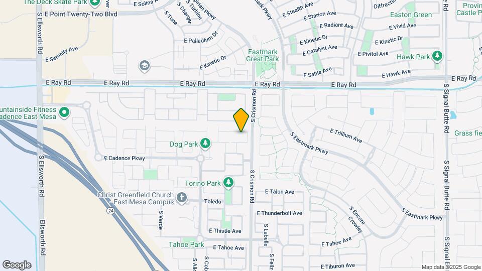 9935 E Thornbush Ave Map and Location Details