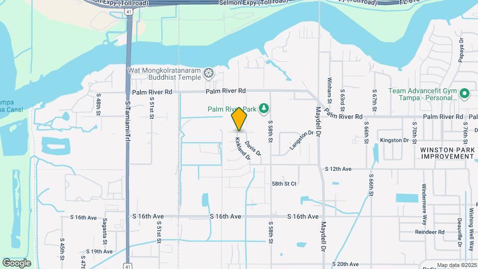 1002 Kirkland Dr Map and Location Details