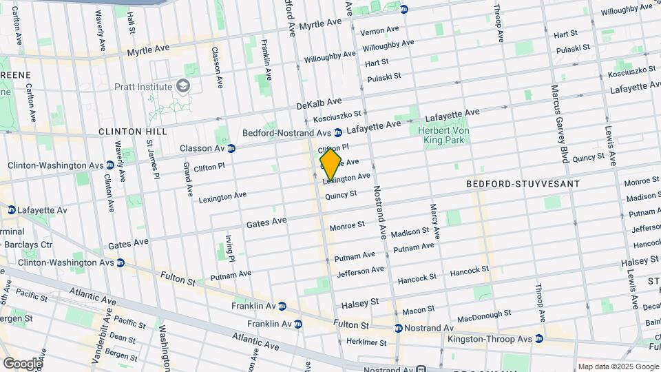 194 Lexington Ave Map and Location Details