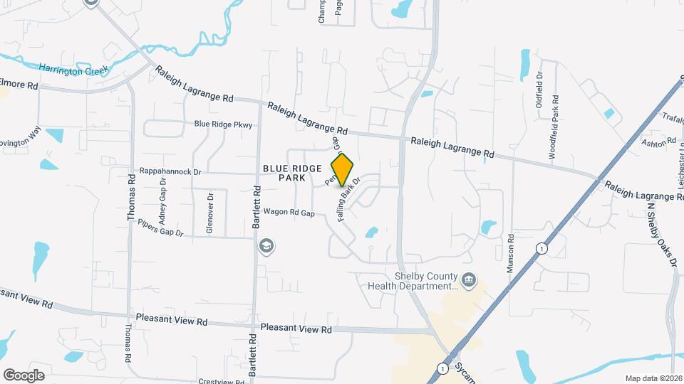 5636 Falling Bark Dr Map and Location Details