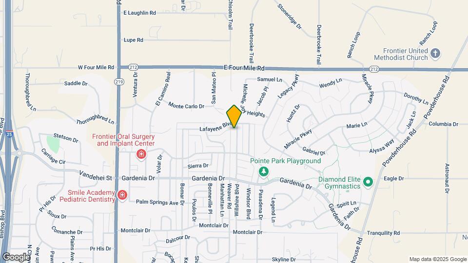 7412 Willshire Blvd Map and Location Details