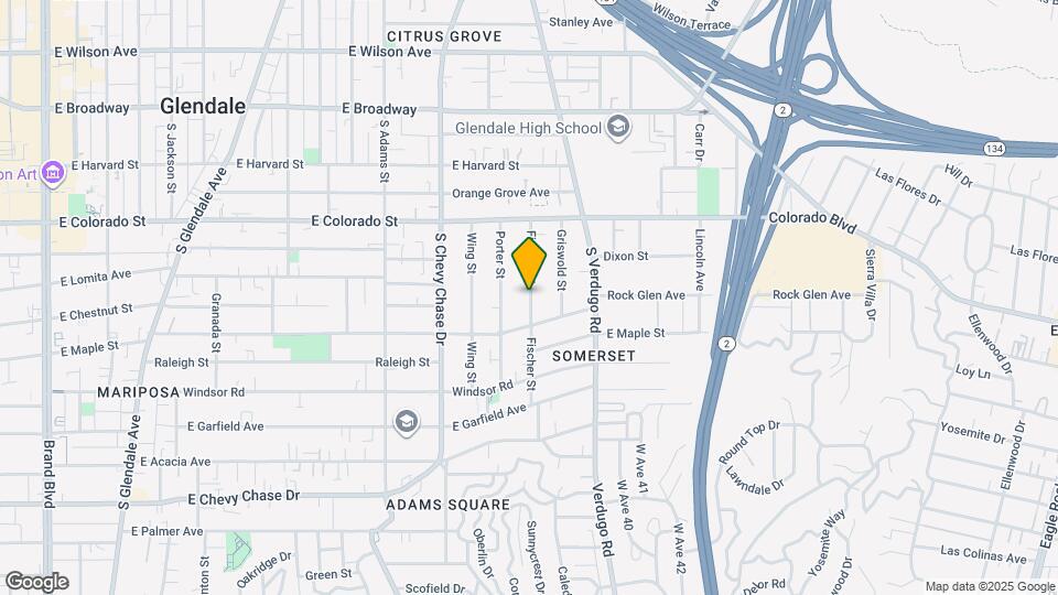 523 Fischer St Map and Location Details