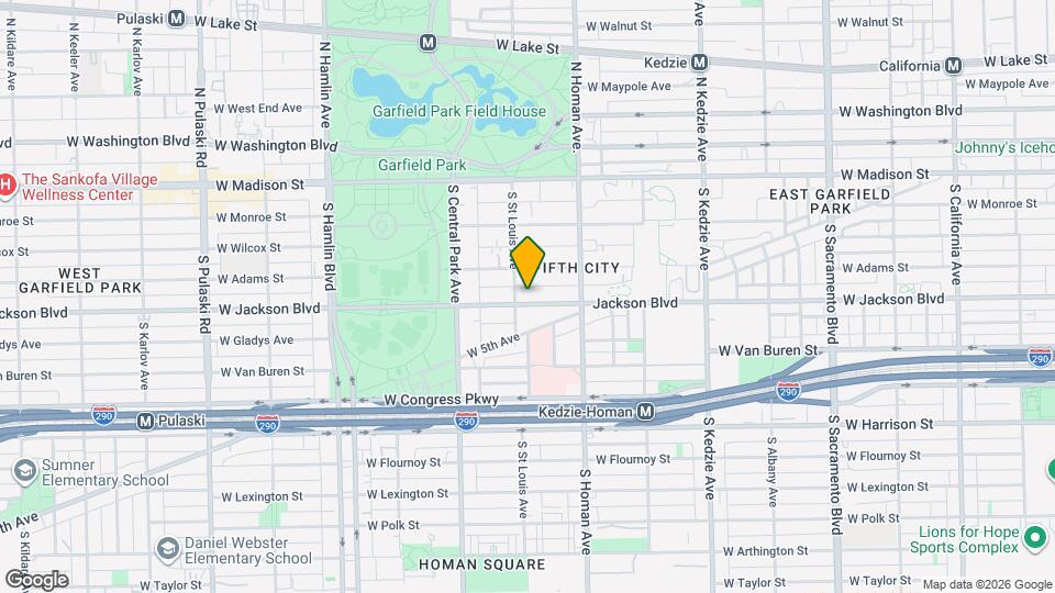 3452 W Jackson Blvd, Unit 3 Mapa y Detalles de la Ubicación