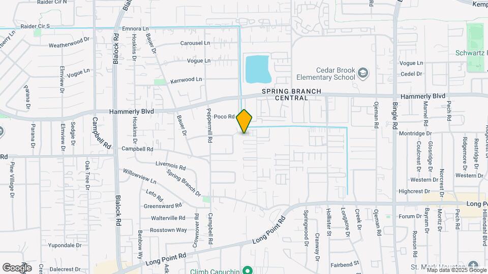 9025 Laverne Oak Ln Map and Location Details