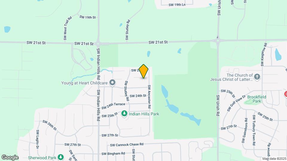 7223 SW 23rd Ct Map and Location Details