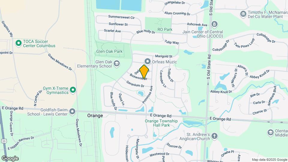 1664 Boxwood Dr Map and Location Details