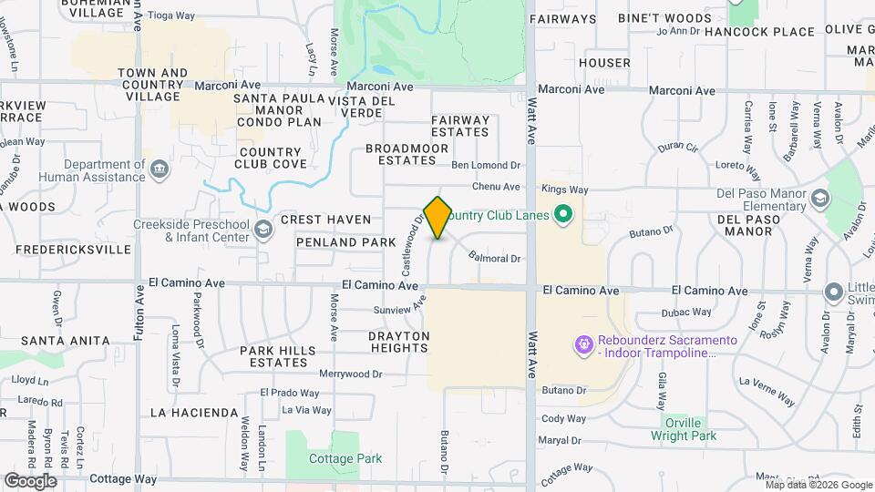 3240 St Mathews Dr Map and Location Details