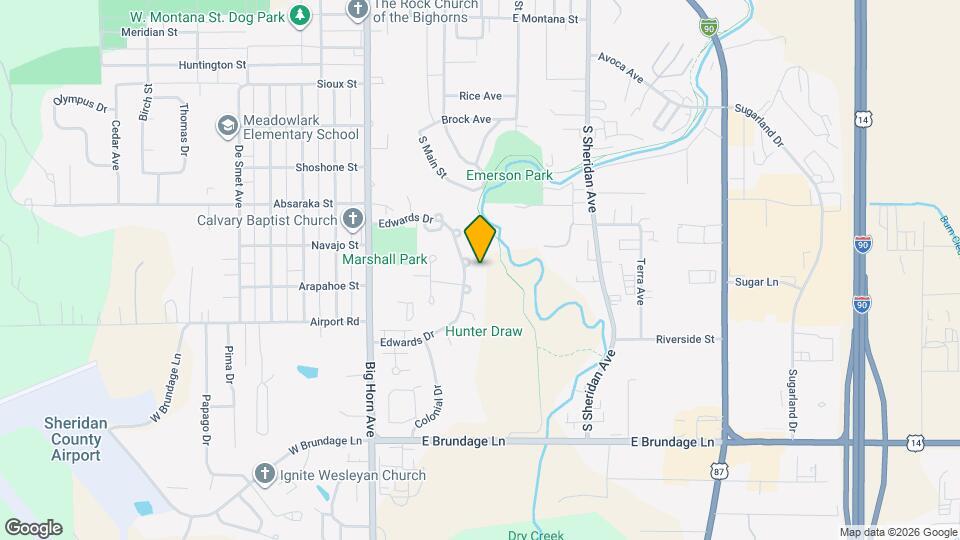 1775 Edwards Dr Map and Location Details