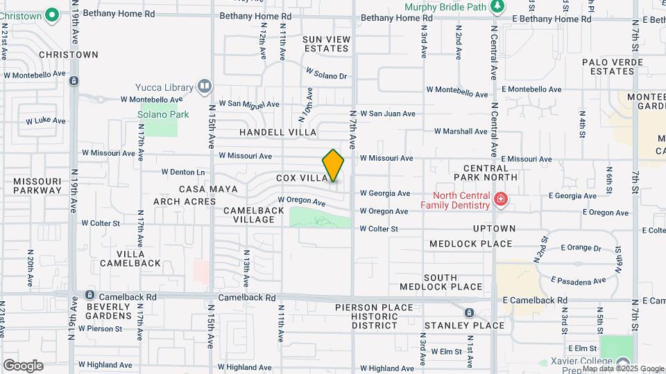 5306 N 8th Ave Map and Location Details