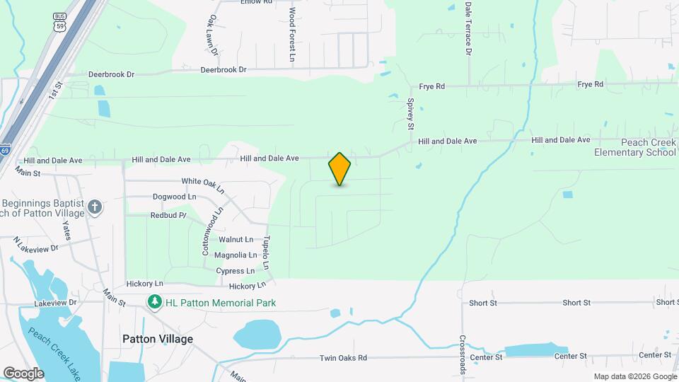 25721 John Wayne Dr Map and Location Details