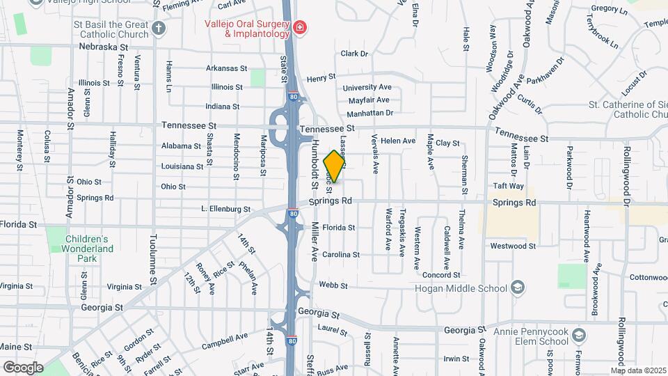 714 Modoc St Mapa y Detalles de la Ubicación