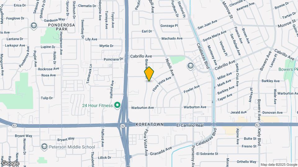1861 Briarwood Dr Map and Location Details
