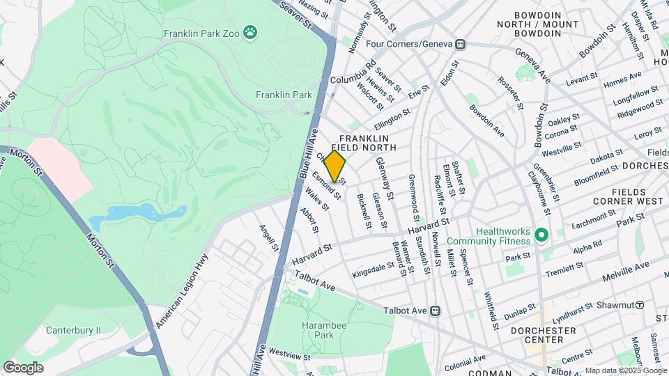 42 Esmond St, Unit 2 Map and Location Details