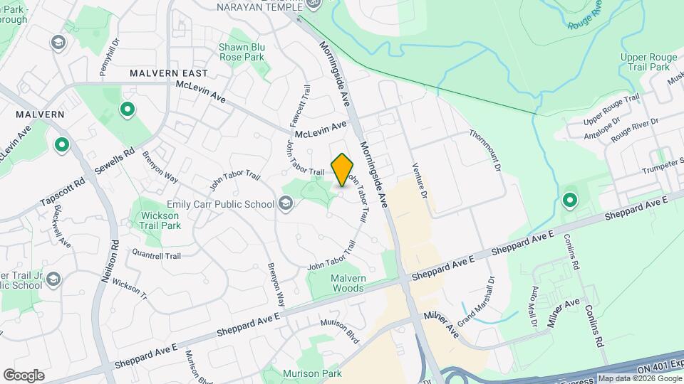 55 Bushwood Ct Map and Location Details