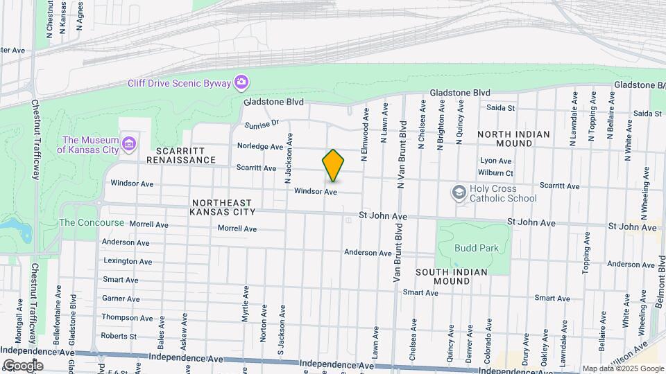 4404 Windsor Ave Map and Location Details