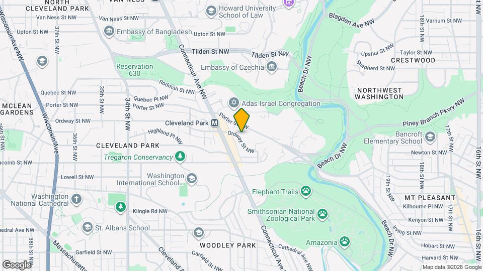 2755 Ordway St NW, Unit 414 Map and Location Details