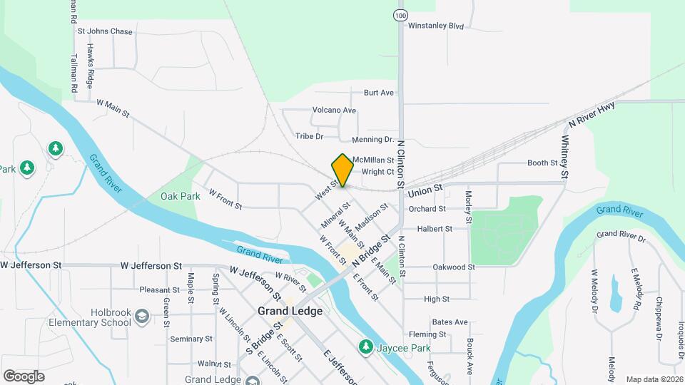 319 W Washington St, Unit 3 Map and Location Details