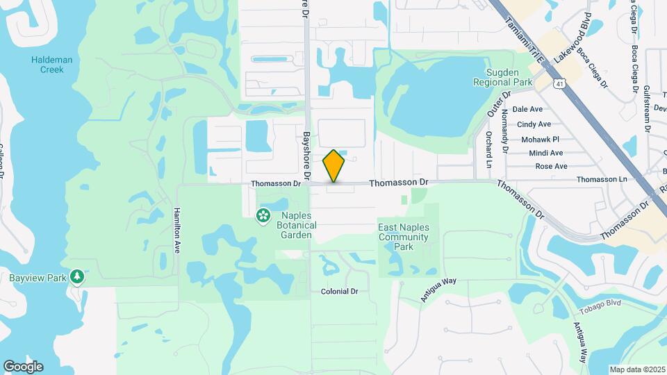 3030 Thomasson Dr Map and Location Details