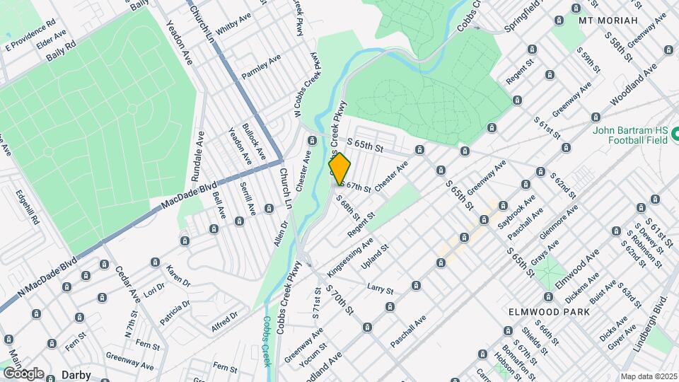 6716 Cobbs Creek Pkwy Map and Location Details
