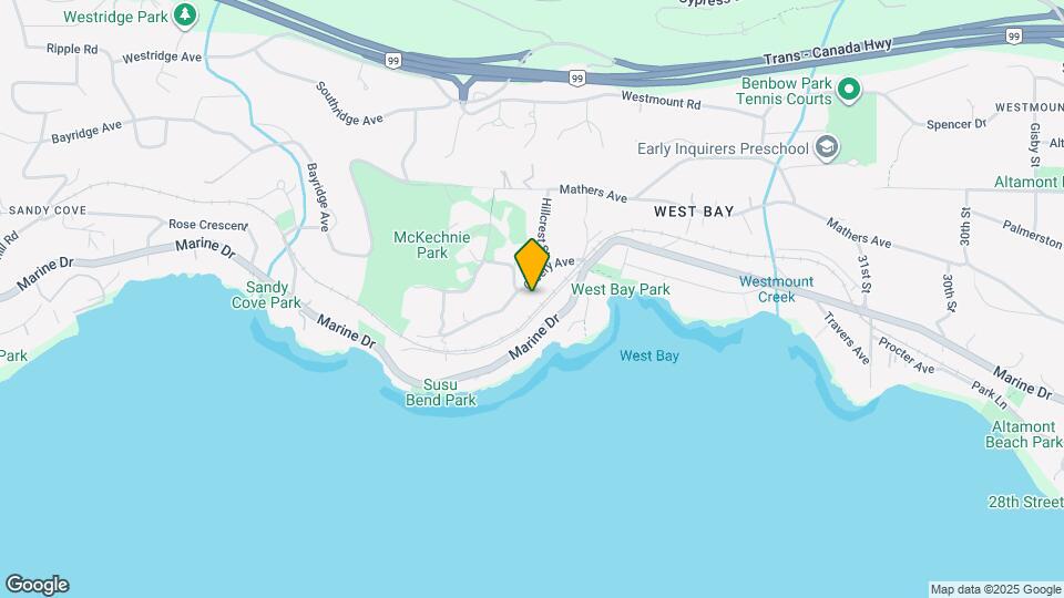 3570 Creery Ave Map and Location Details