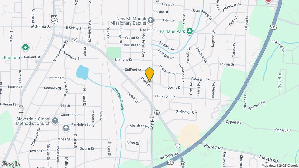 209 Pearl St Map and Location Details