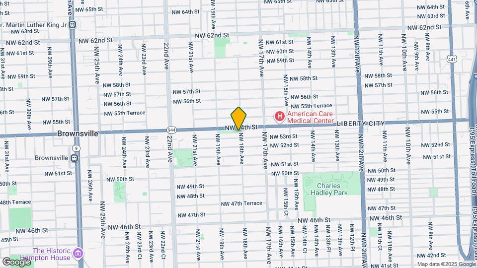 5306 NW 18th Ave Map and Location Details
