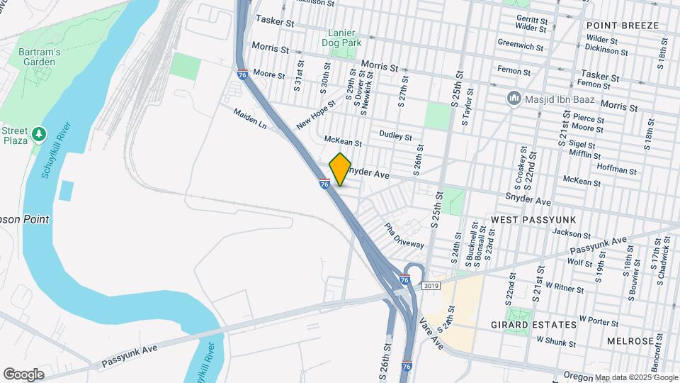 2843 Jackson St Map and Location Details