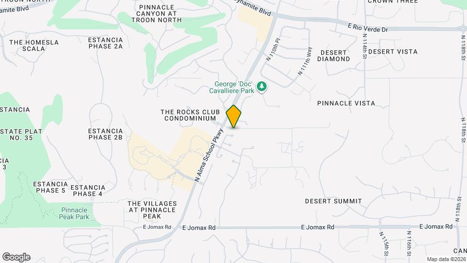 11004 E Ajave Dr Map and Location Details