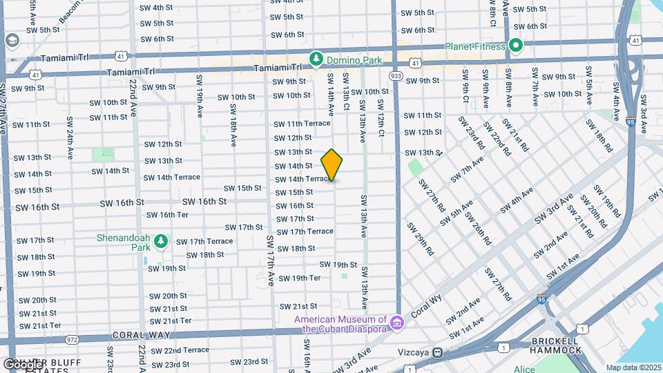 1401 SW 15th St Map and Location Details