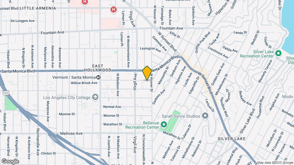 4316 Willow Brook Ave Map and Location Details