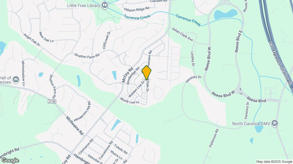 12708 Cross Dale Dr Map and Location Details