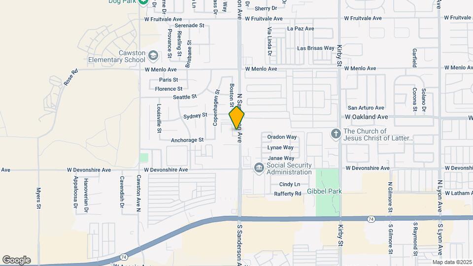 450 Westminster Pl Map and Location Details