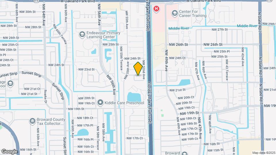 5306 NW 22nd St Map and Location Details